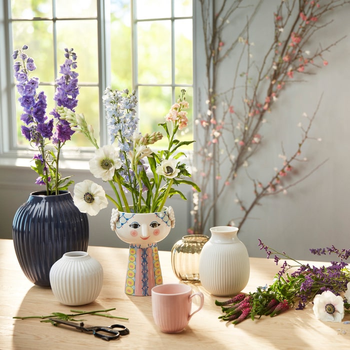 Bjørn Wiinblad Eva Vase — Pink/Blue