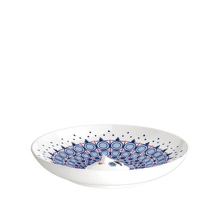 Bjørn Wiinblad Olga Dish — Blue