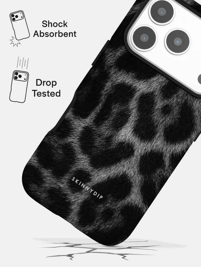 Black Leopard Ultra Protective iPhone Case Phone Cases Skinnydip London