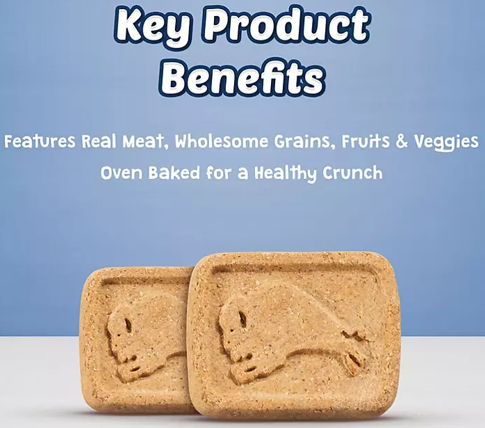 BLUE Buffalo Health Bars Crunchy Dog Treat Biscuits, Bacon, Egg & Cheese (5 lbs.) - Eshop House LLC