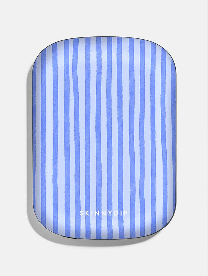 Blue Stripe Portable Magsafe Charger Portable Chargers Skinnydip London