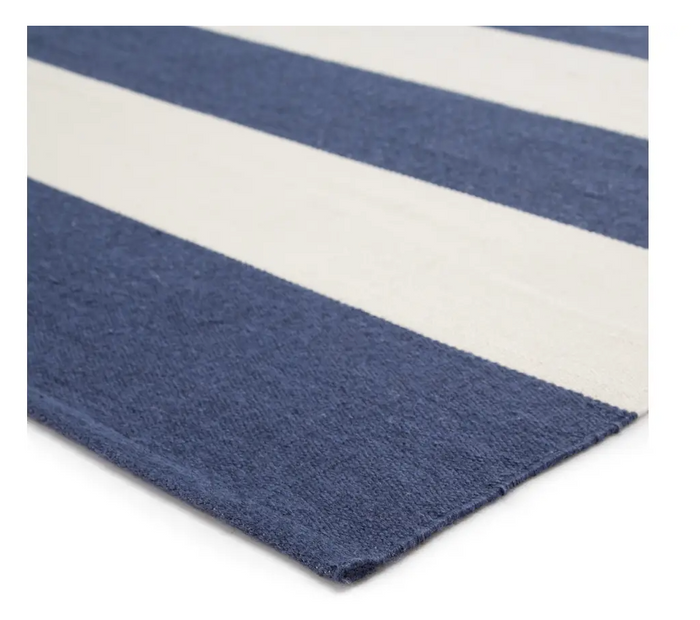 Bone Blue Indoor/outdoor LAN07 7'6"X9'6"