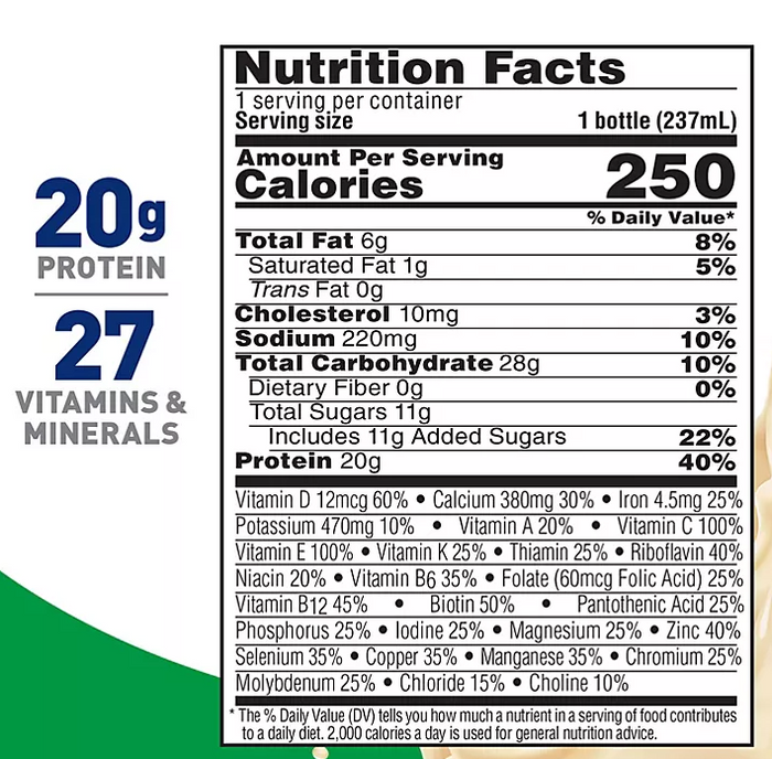 BOOST High Protein Drink, Vanilla (24 pk.) - Eshop House LLC