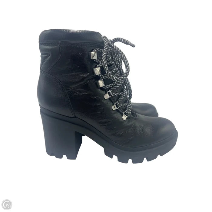 Boots Ankle Heels By Marc Fisher In Black, Size: 6