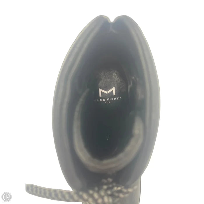 Boots Ankle Heels By Marc Fisher In Black, Size: 6
