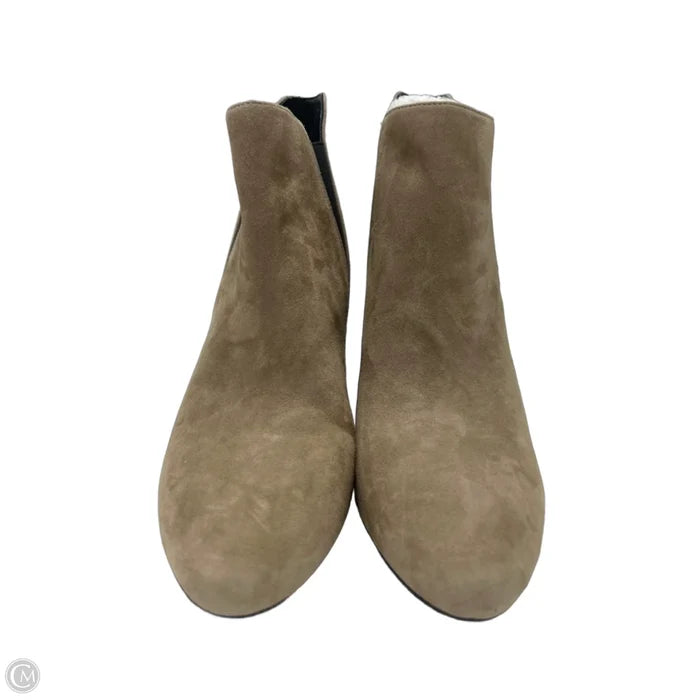 Boots Ankle Heels By Via Spiga In Brown, Size: 9