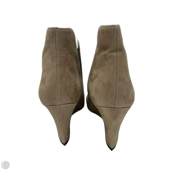 Boots Ankle Heels By Via Spiga In Brown, Size: 9