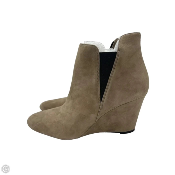 Boots Ankle Heels By Via Spiga In Brown, Size: 9