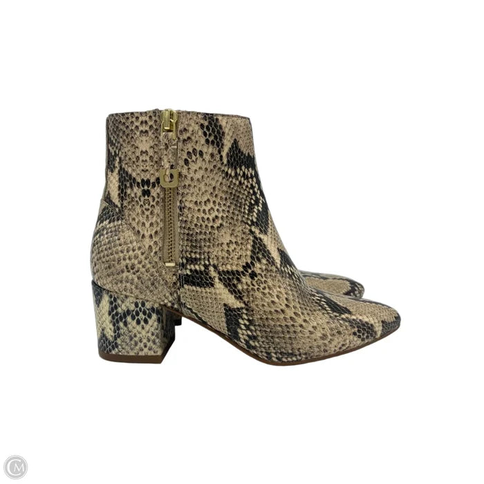 Boots Designer By Cole-Haan In Snakeskin Print, Size: 5.5