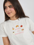 Born To Brunch Baby Tee Tops & T-Shirts Skinnydip London