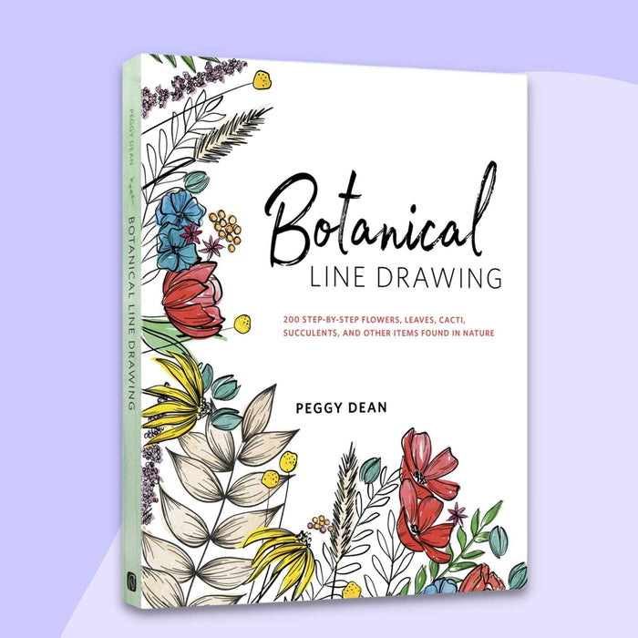 Botanical Line Drawing by Peggy Dean | The Pigeon Letters