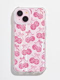 Bow Disco Cherry Shock iPhone Case Phone Cases Skinnydip London