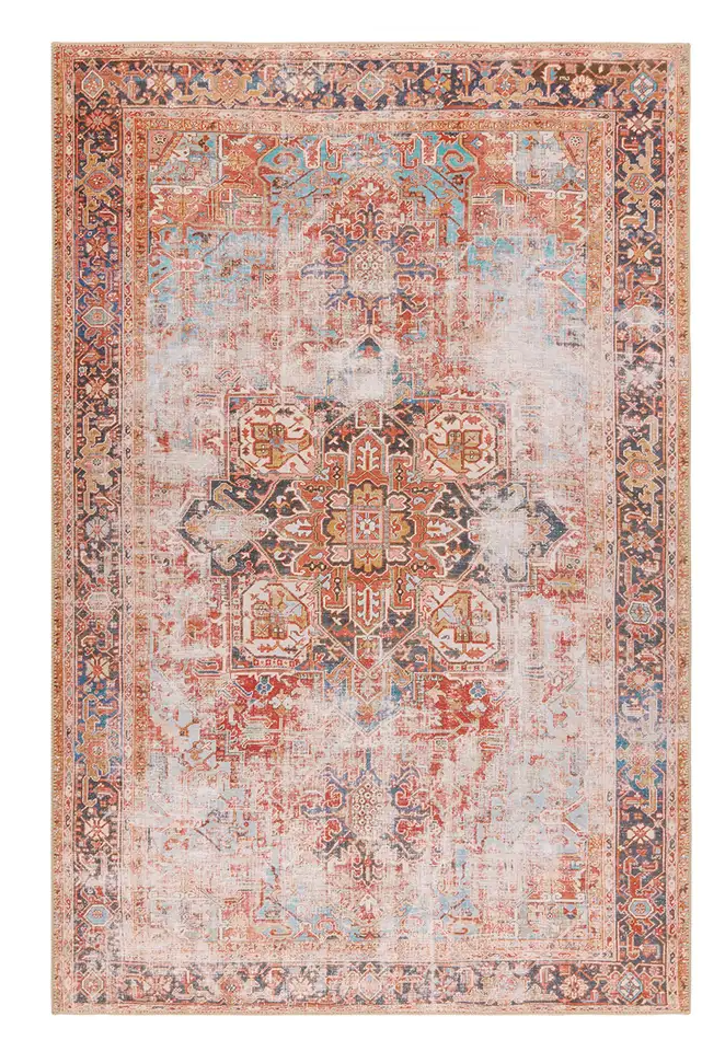 Brown Blue Garcia GAR03 4x6