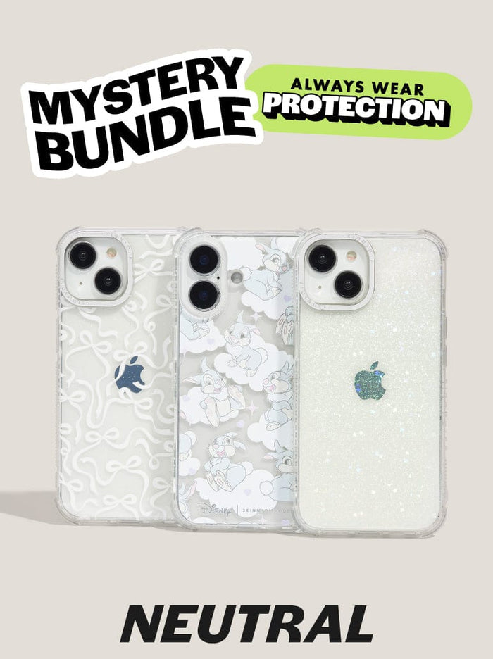 Bundle x 3 Neutral iPhone Cases Phone Cases Skinnydip London