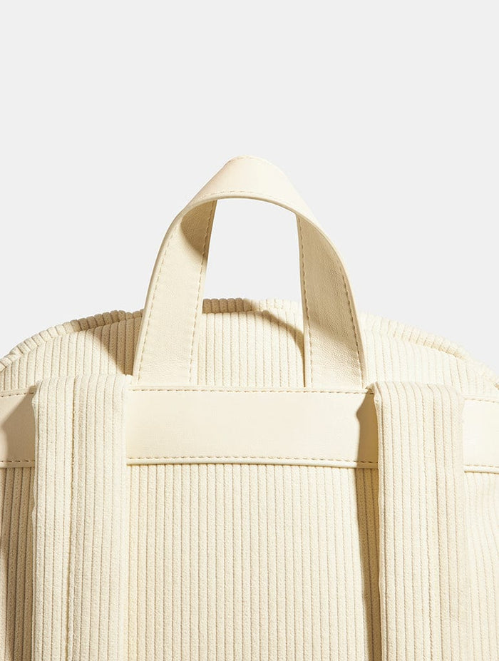 Burgandy Bow Embroidered Backpack Backpacks Skinnydip London
