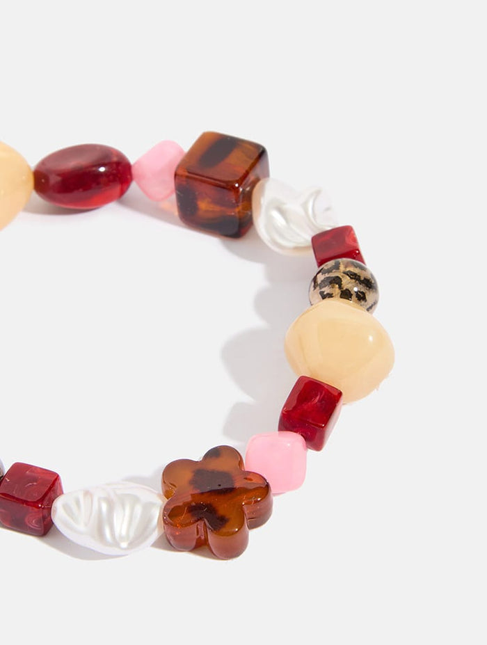 Burgundy Tortoise Shell Phone Charm Phone Grips Skinnydip London