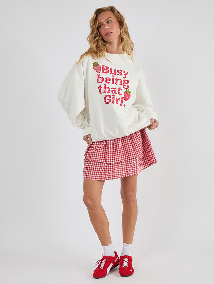 Busy Being That Girl Sweatshirt Hoodies & Sweatshirts Skinnydip London