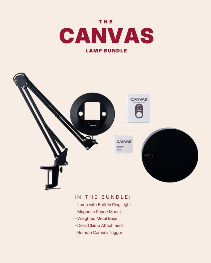 Black / w/ Matte Metal Base + Magnetic Mount + Remote Trigger + FREE Course