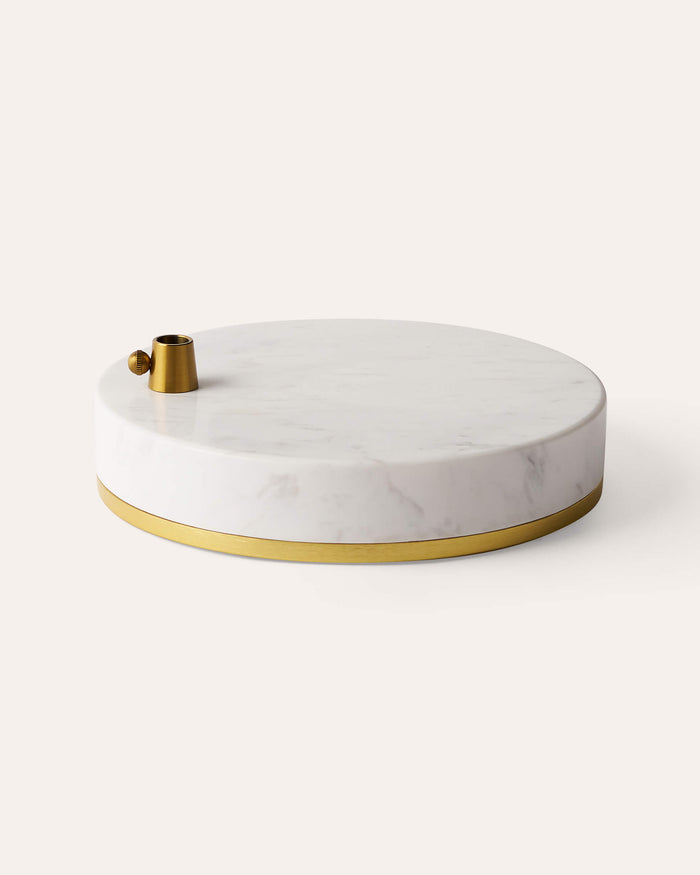 CANVAS White Marble Base