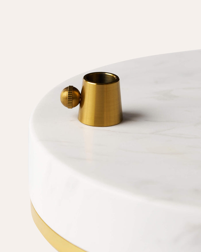 CANVAS White Marble Base