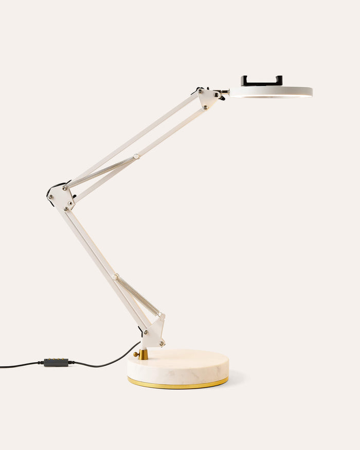 CANVAS White Marble Base