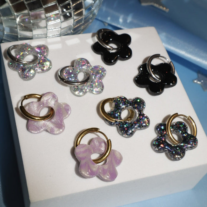 Celestial Flower Hoops | Yuuka Universe