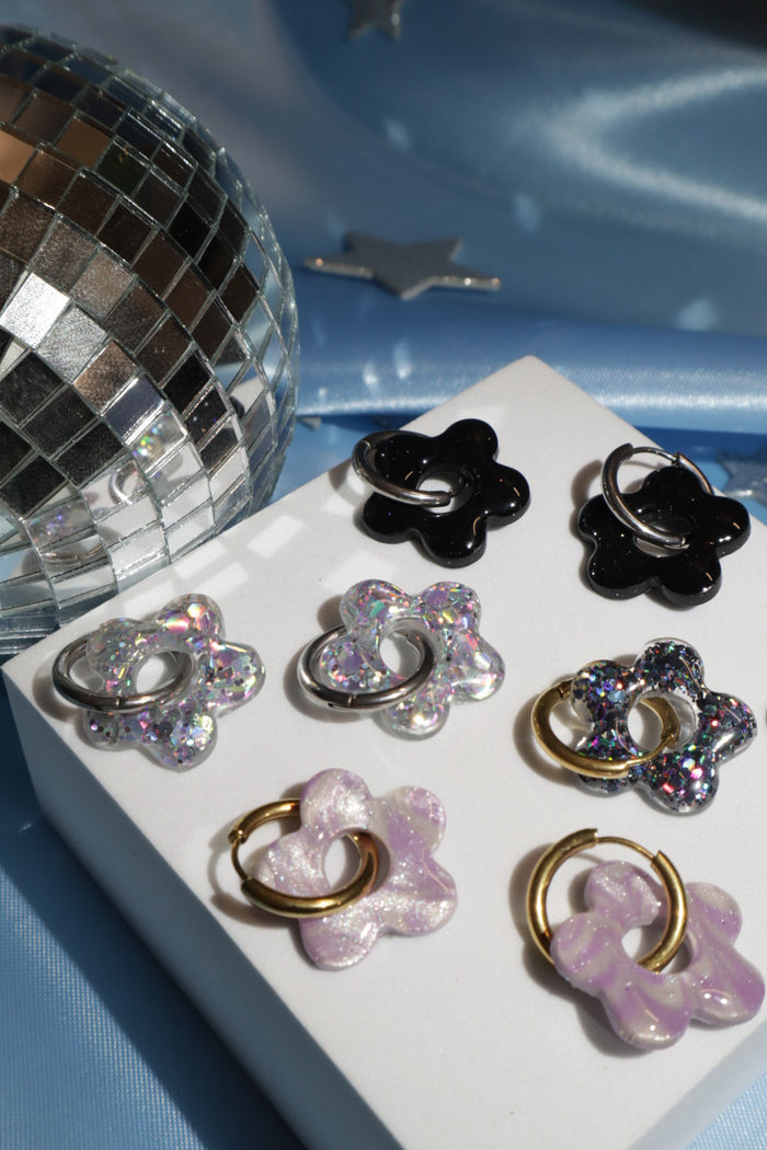 Celestial Flower Hoops | Yuuka Universe