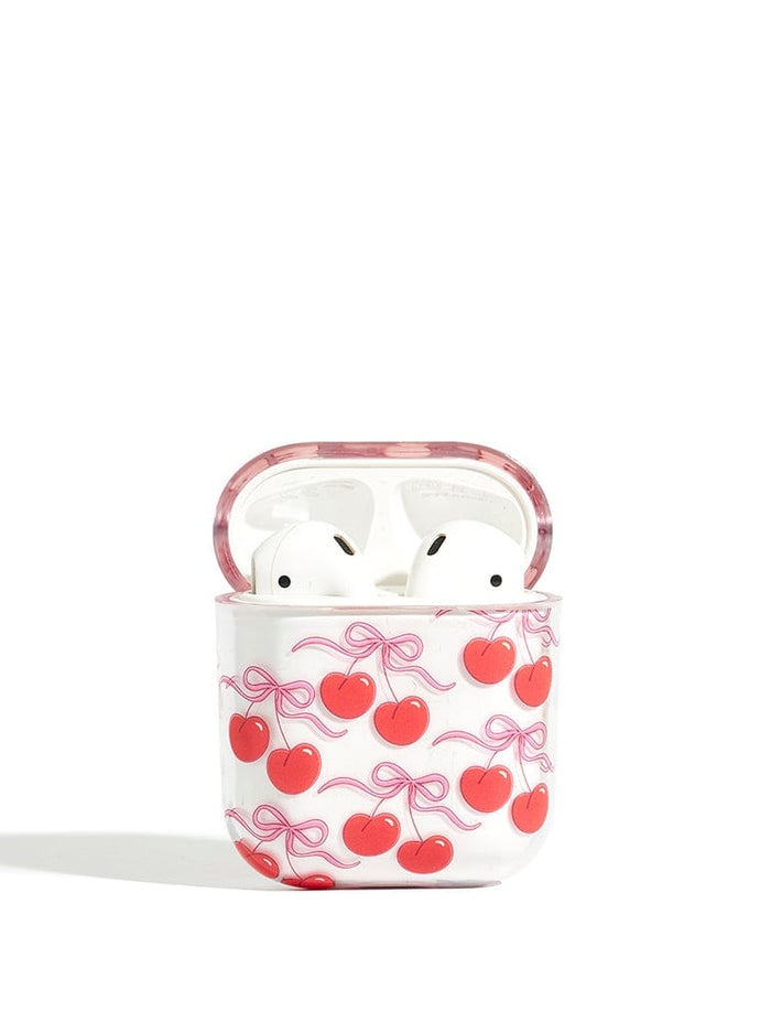 Cherry Bow AirPods Case AirPods Cases Custard London