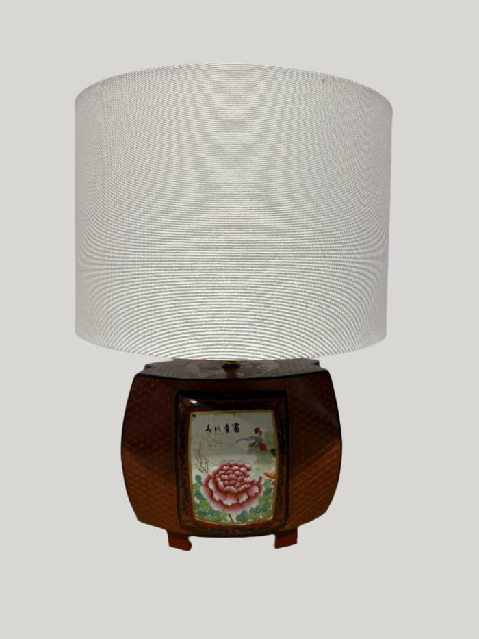 Chinese Lacquer Lamp