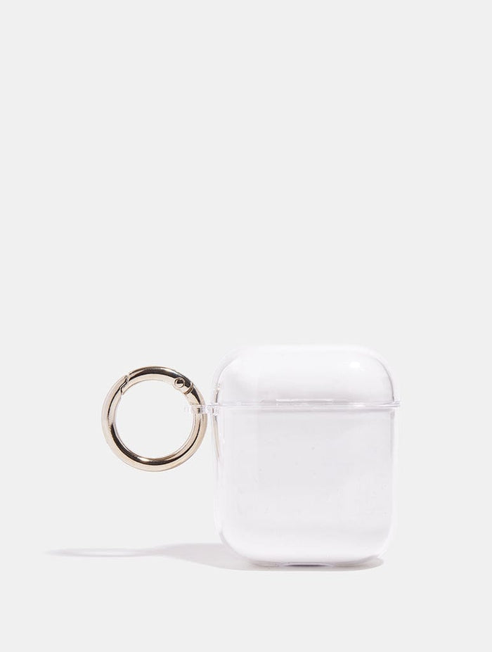 Personalised Clear AirPods Case AirPods Cases Skinnydip London