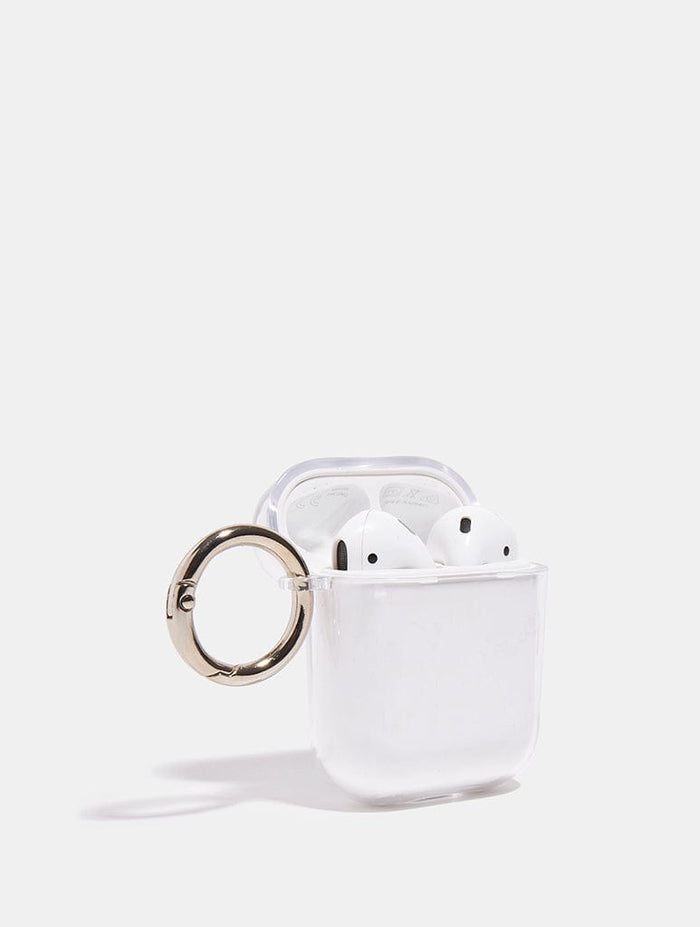 Personalised Clear AirPods Case AirPods Cases Skinnydip London