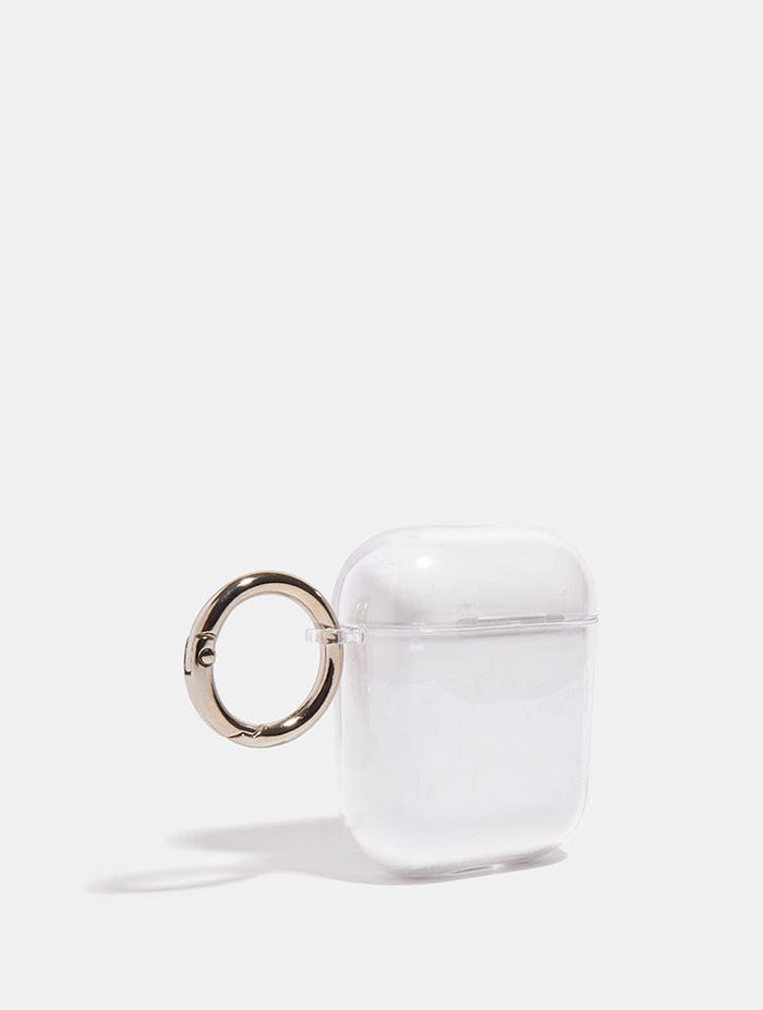 Personalised Clear AirPods Case AirPods Cases Skinnydip London
