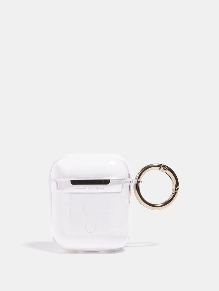 Personalised Clear AirPods Case AirPods Cases Skinnydip London