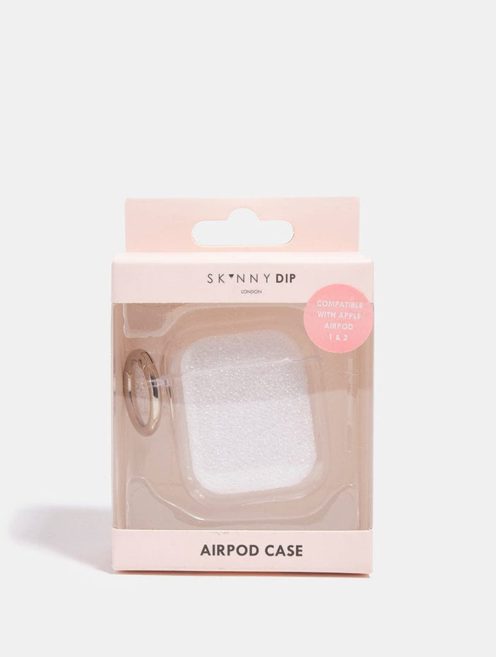 Personalised Clear AirPods Case AirPods Cases Skinnydip London