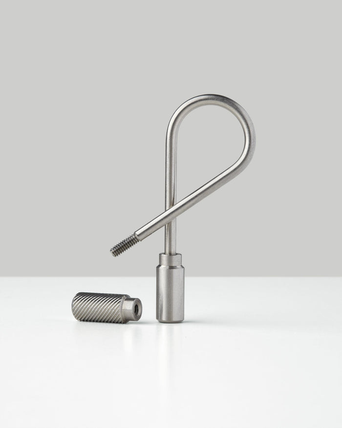 Closed Helix Keyring
