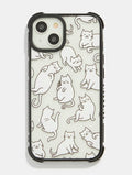 Cool Cat Shock iPhone Case 2 Phone Cases Skinnydip London