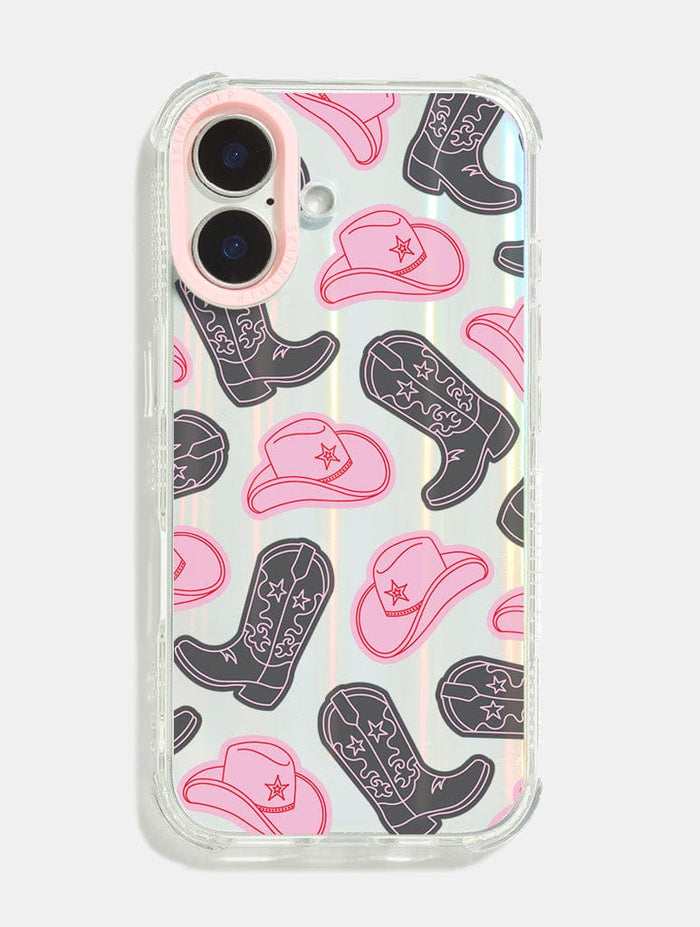 Cowboy Hat & Boots Shock iPhone Case Phone Cases Skinnydip London