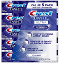 Crest 3D White Ultra Whitening Toothpaste, Vivid Mint (5.2 oz., 5 pk.)