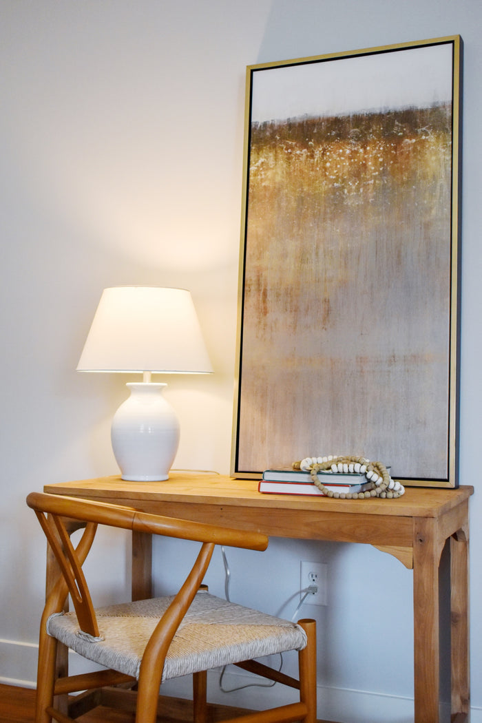 Curvaceous Rounded Ceramic Lamp