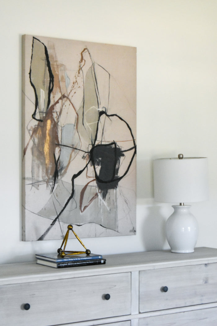 Curvaceous Rounded Ceramic Lamp