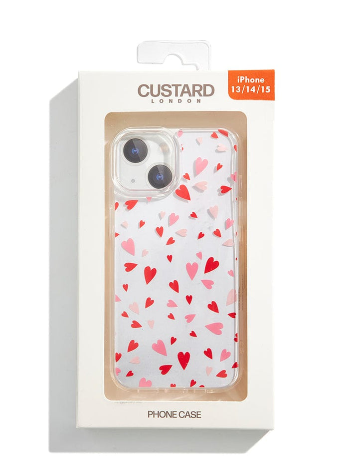 Custard Heart Confetti Case Phone Cases Custard London