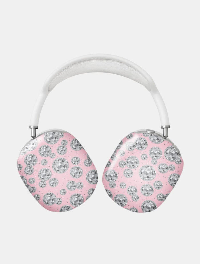 Disco Ball Repeat AirPods Max Case in Gloss AirPods Cases Skinnydip London
