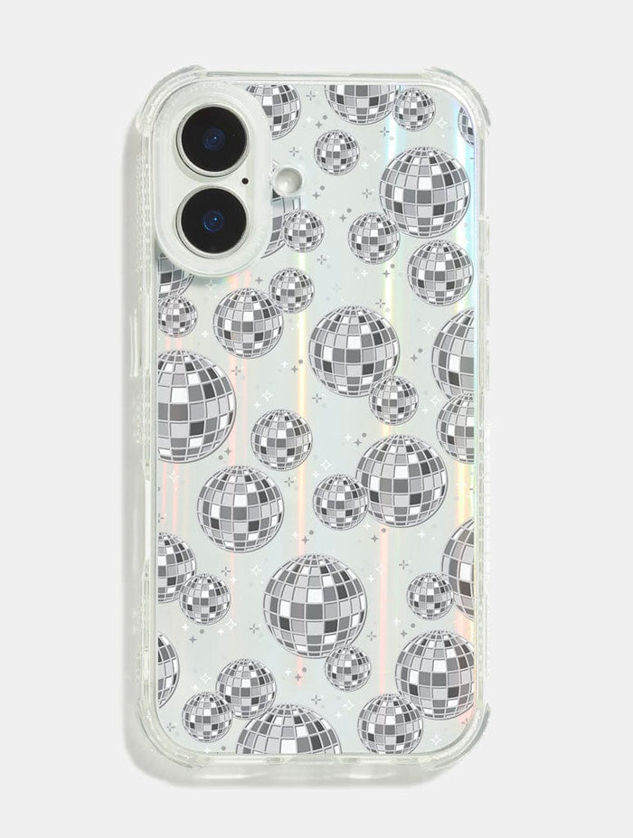 Disco Ball Repeat Shock iPhone Case Phone Cases Skinnydip London