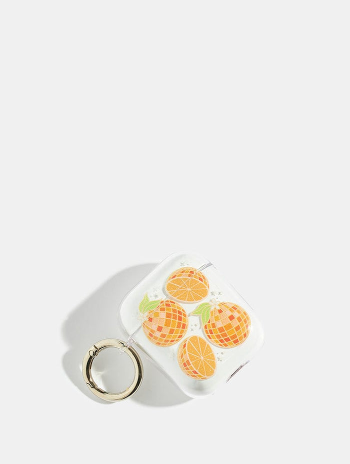 Disco Orange AirPods Case AirPods Cases Skinnydip London