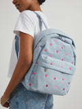 Ditsy Strawberry Backpack Bags Skinnydip London