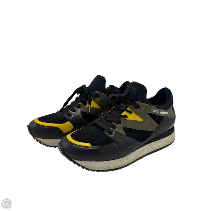 Dolce And Gabbana Daymaster Luxury Designer Trainer Shoes, Size: 8.5