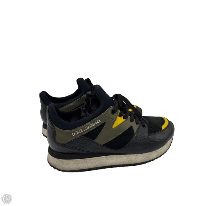 Dolce And Gabbana Daymaster Luxury Designer Trainer Shoes, Size: 8.5
