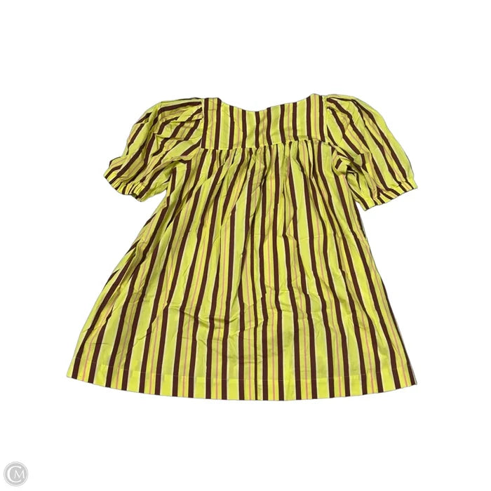 Dress Casual Midi By Maeve In Brown & Green, Size: Xl