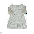 Dress Casual Short By Loft In Cream & White, Size: M