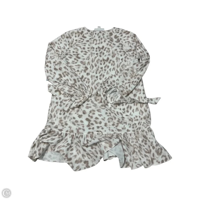 Dress Casual Short By Mare Mare In Animal Print, Size: L